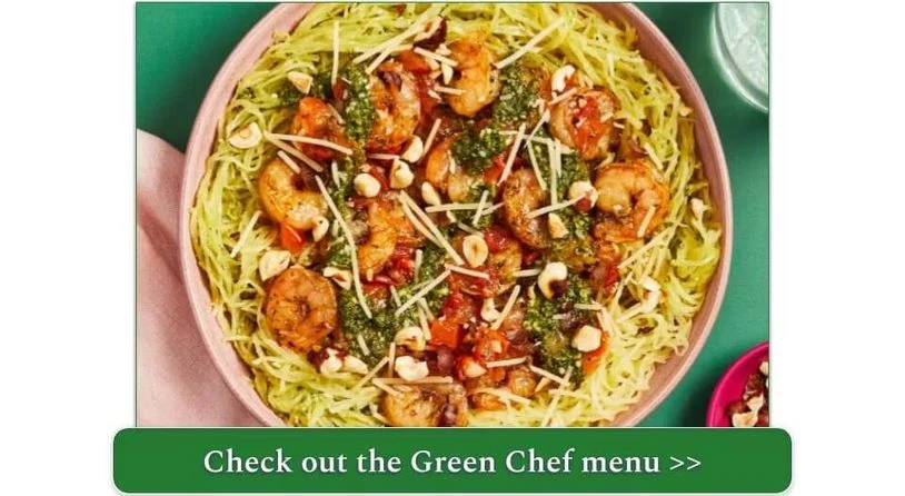 Green Chef's Shrimp Scampi