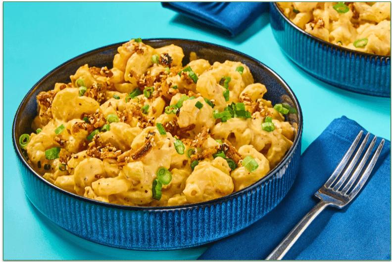 everyplate's Chili Crisp Mac ’N’ Cheese