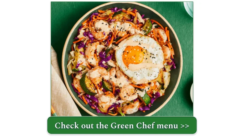 Green Chef's Sesame-Ginger Shrimp Bowls