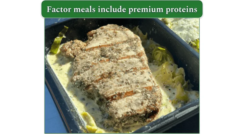 Factor’s Black Pepper and Sage Pork Chop