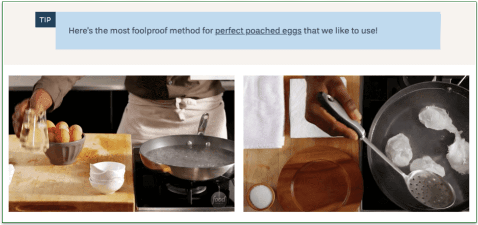 PlateJoy provides instructional video on how to master poached eggs