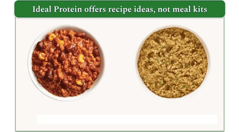 Ideal Protein meals