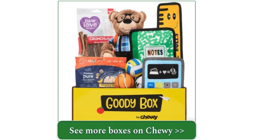 Chewy's Goody Box for pups