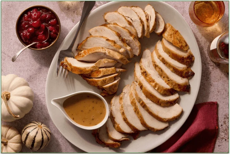 Blue Apron's Roast Turkey Thanksgiving dish