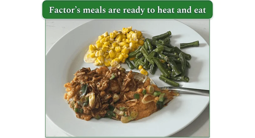 Factor’s Shredded BBQ Chicken & Sweet Potato Mash