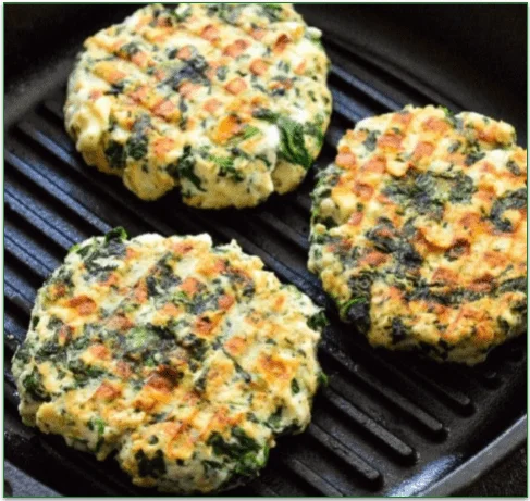 Muscle Meals 2 Go's Feta Turkey Burger, Rice & Veggies