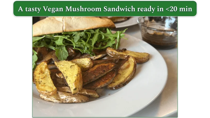 HelloFresh features several vegan recipes each week