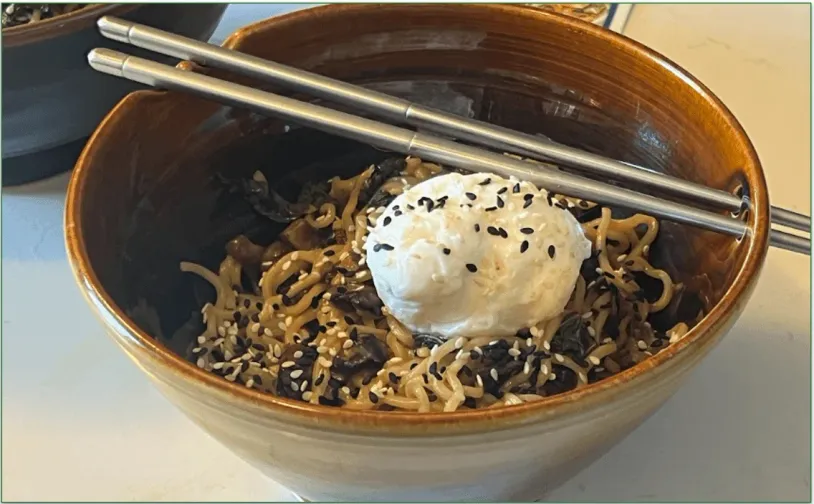 Blue Apron's Mushroom Ramen