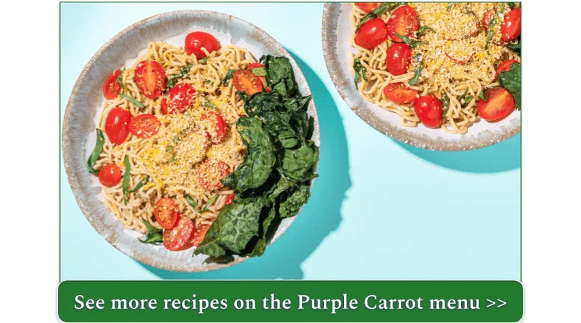 Purple Carrot's Tarragon Ponzu Noodles