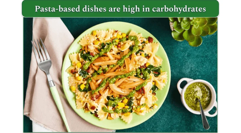 Green Chef's Farfalle Pasta Bowl dish